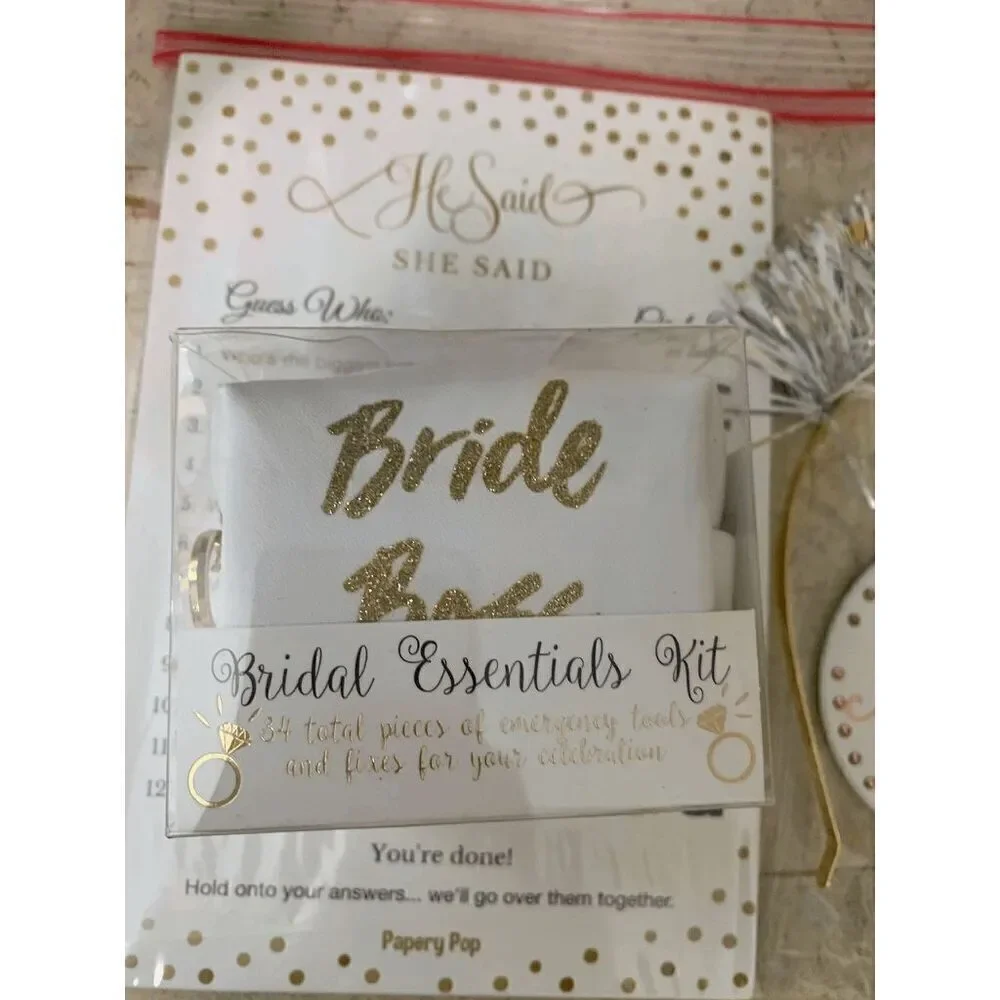 Bridal Shower Accessories (Rae Dunn Bride to Be Mug)